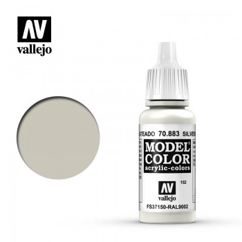 Vallejo Model Color Acrylic Silver Grey 70883